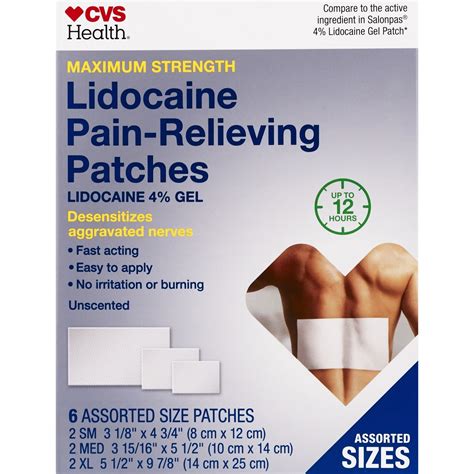 Lidocaine Patches - CVS Pharmacy