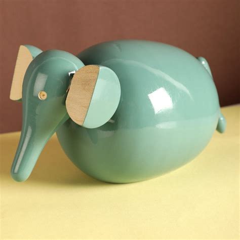 Wooden Elephant Toy - Decorative Cum Toy