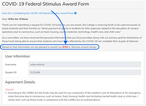 Image result for Stimulus Check Form
