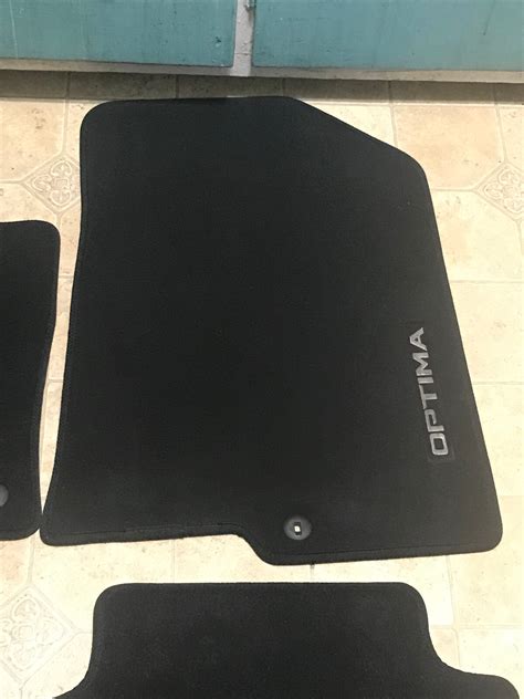 2016 - 2018 KIA OPTIMA CARPET FLOOR MATS OEM BLACK OEM VERY GOOD ...