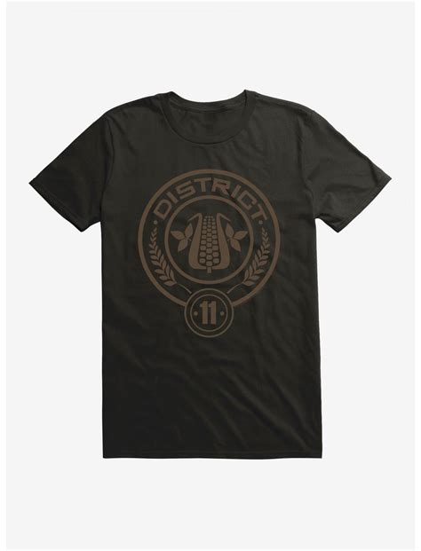 Hunger Games District 11 Logo T-Shirt - BLACK | Hot Topic