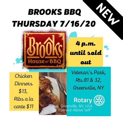Greenville Brooks BBQ | Rotary District 7210