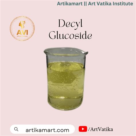 Discover the Power of Decyl Glucoside: High-Purity Non-ionic Surfactant ...