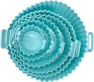 Urmili ir Fryer Silicone Pot, 7.5 inch Reusable Air Fryer Silicone ...