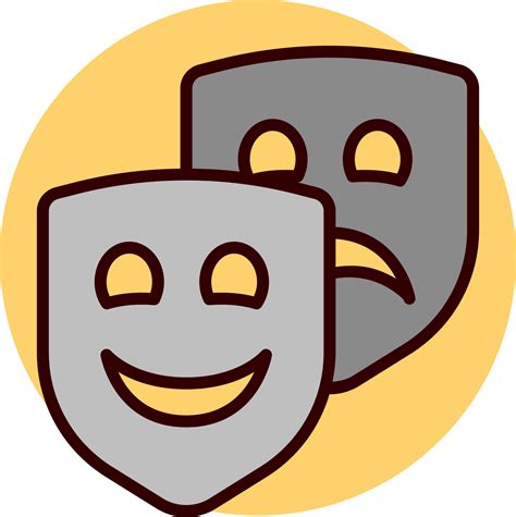 Sad and Happy face mask icon in gray color. 24375659 Vector Art at Vecteezy