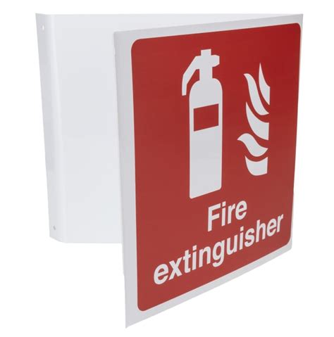 RS PRO | Polyester Fire Safety Sign, Fire Extinguisher With English ...