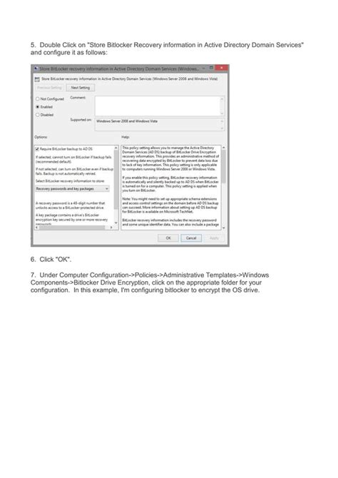 Image result for BitLocker Configuration