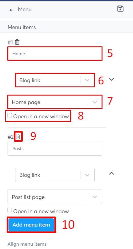 Image result for How to Add Content Menu in Blog Posts