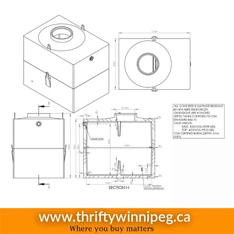 2500 Gallon Septic Holding Tank - Thrifty Winnipeg -Manitoba's Marketplace