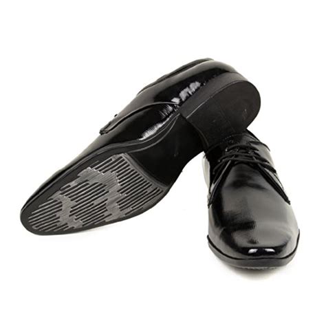 Buy Kosher Men's Black Patent Leather Formal Shoes [KS096] - 9 at Amazon.in