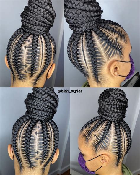 40 Inspiring Feed-In Braids Ideas for Braid Lovers - Hair Adviser ...