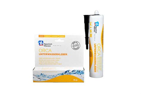 Aquarium Münster orca underwater glue black - [buy & inform] on Whitecorals