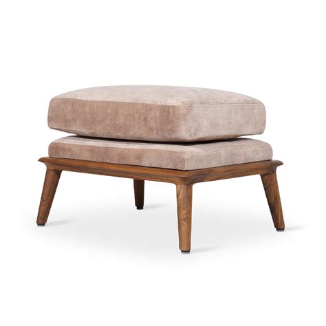 Turek - Teakwood Footstool | Alankaram