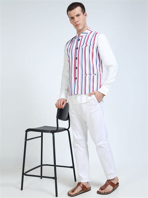 Buy Men’s Printed Modi Coat Online – RnB Stripes – Ecoline Clothing ...