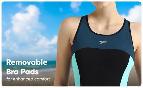 Buy Speedo Women's Endurance+ High Neck Crossback V-Cut One Piece ...