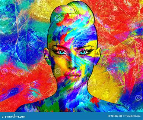 Aphrodite the Ancient Greek Goddess of Sexual Love Stock Illustration ...