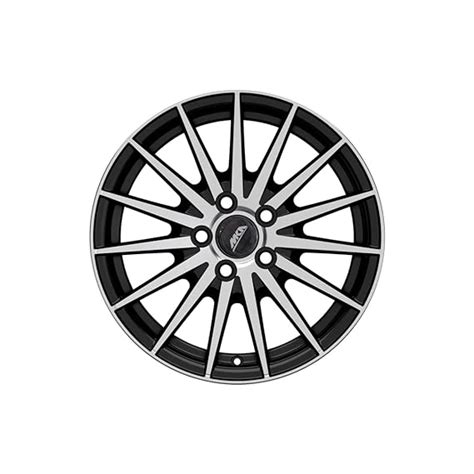 UNO Minda W1D147-000M00 15 inch Car Alloy Wheel, PCD 100, 5 Hole, Black ...