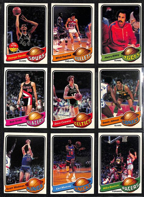 Lot Detail - 1979-80 Topps Basketball Card Set (132 Cards)