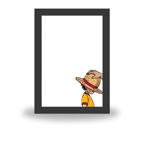 One Piece Anime Light Painting Frame bingkai glow – Nuvue Store