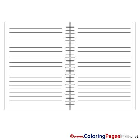Notebook Coloring Page 的图像结果