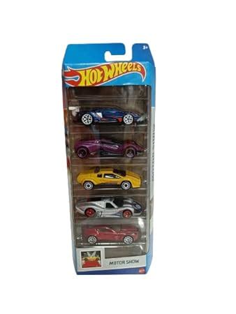 Buy Hot Wheels Car Motor Show 5 Pack 2023 Multi- Color 2016 Ford GT ...