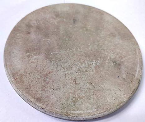 Puravedic Specialized Round Stone Chandan Chakla for Rubbing Sandal ...