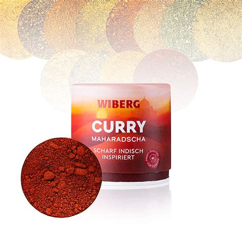 Wiberg Curry Maharaja, mezcla de especias picante de inspiracion india ...