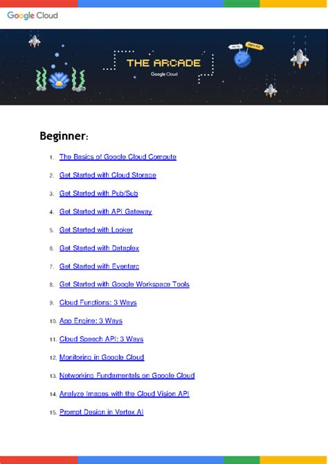 Skill Badges Google Cloud - Beginner: 1. The Basics of Google Cloud ...