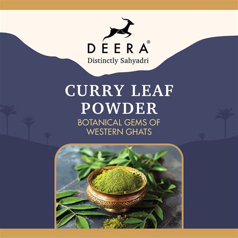 Curry Leaf Powder – Deera