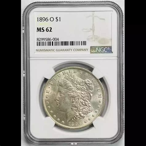 1896-O Morgan Silver Dollar NGC MS-62 - Bob Paul Rare Coins