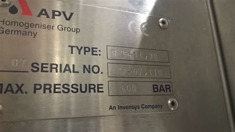 APV R5-14,38 Liquid mixer Used machines - Exapro