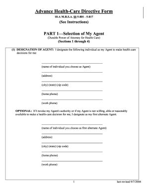 Fillable Online advance health care directive fillable form for ca Fax ...
