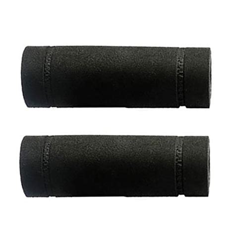 Vocado Black Bike Comfort Riding Soft Handle Grip Covers for Yamaha Ss ...