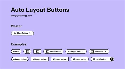 Auto Layout Buttons | Figma