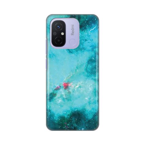 Maska(futrola) Silikonska Print za Xiaomi Redmi 12C Marbel Sky - Mob-Shop