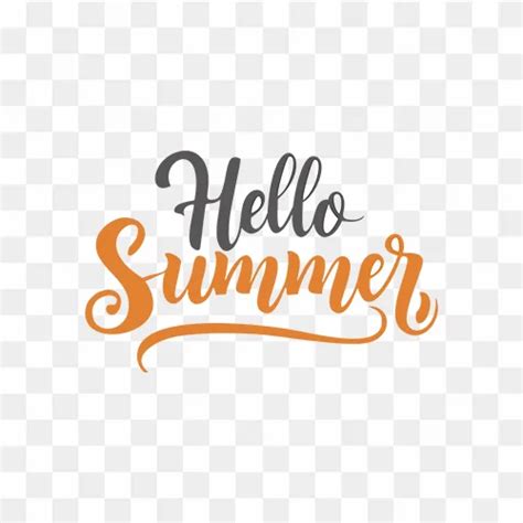 Hello Summer High Quality Free PNG Images