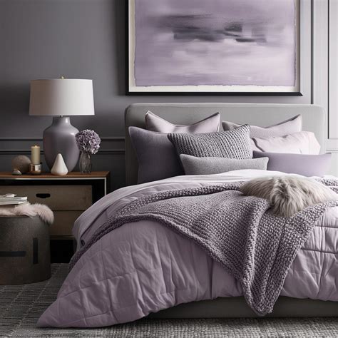 10 Purple and Grey Bedroom Ideas Perfect for a Chic and Soothing ...