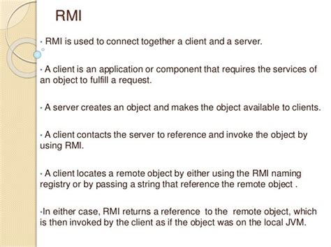 How to Run RMI Program in Java 的图像结果