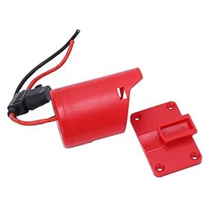 EXCLUZO Battery Adapter, ABS Shell 12V Battery Converter Safe with 30A ...