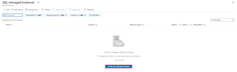 Image result for Database in Azure SQL Managed Instance