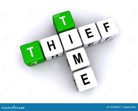 Time Thief Sign stock illustration. Illustration of sign - 127659427