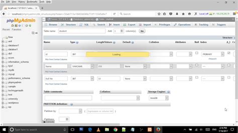 Image result for CreateDatabase Xamp Code