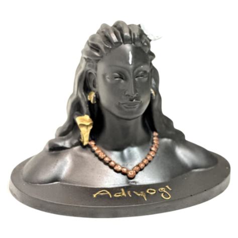 Buy ARCHIEFACTS Polyresin Adiyogi Shiva Statue for Car Dash Board ...