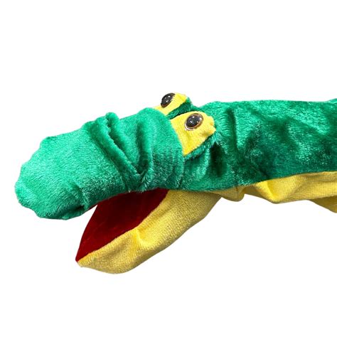 Ritu Shubhmans Creation Crocodile Plush Puppet Hand Puppets For Kids ...