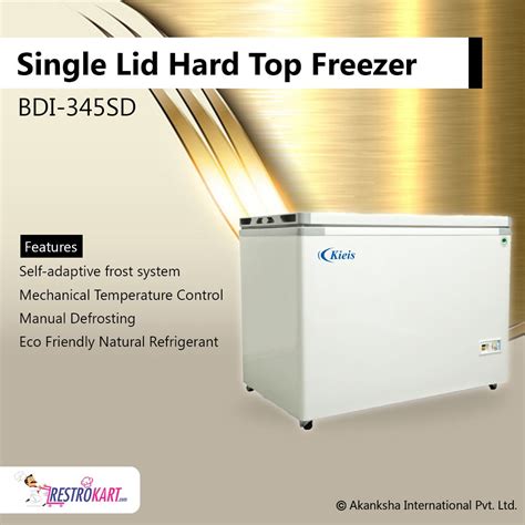Single Lid Hard Top Freezer (BDI-345SD) – Restrokart