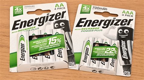 Energizer Recharge Power Plus AA and AAA batteries review | Digital ...