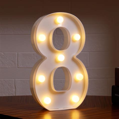 Image result for Battery Powered LED Numbers Display