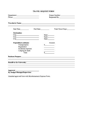Fillable Online udallas TRAVEL REQUEST FORM - University of Dallas ...