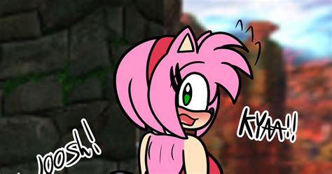 #エミー・ローズ Amy Rose upskirt - Yoshisterのイラスト - pixiv