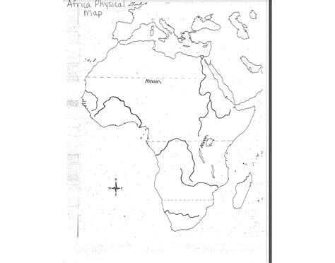 World Geo. Africa Physical Map Game
